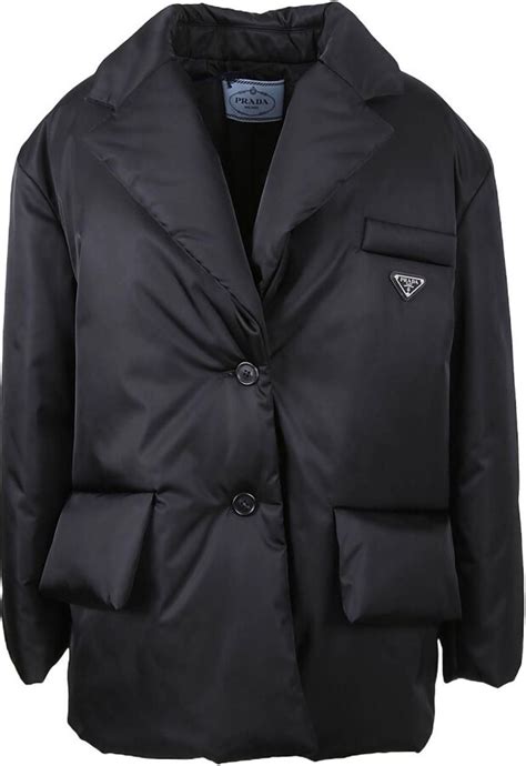 prada polyamide down jacket|prada down jackets women's.